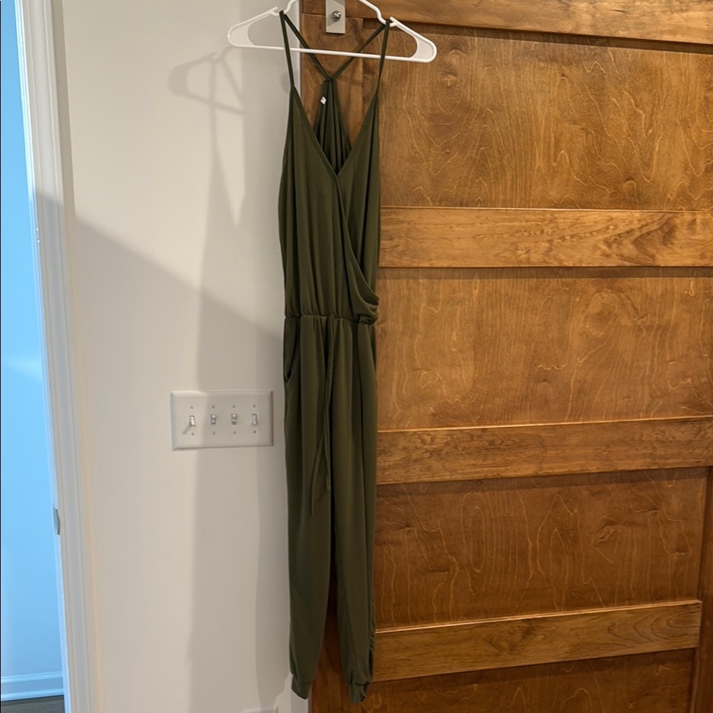 Unk Olive Green Jumpsuit